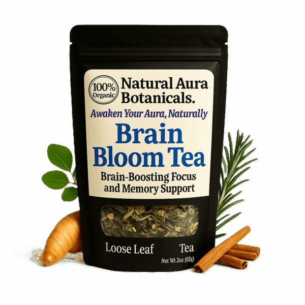 Brain Bloom Tea | Brain Boosting Focus and Memory Support
