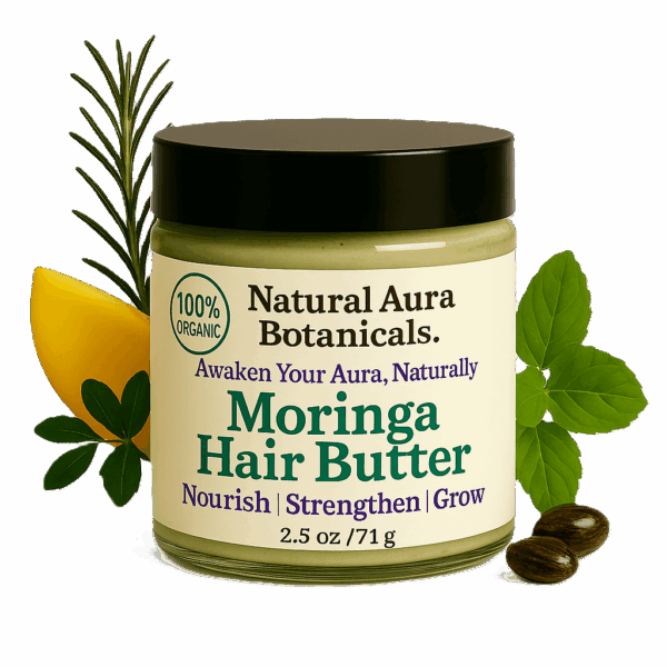 Moringa Hair Butter | Nourish, Strengthen, and Grow