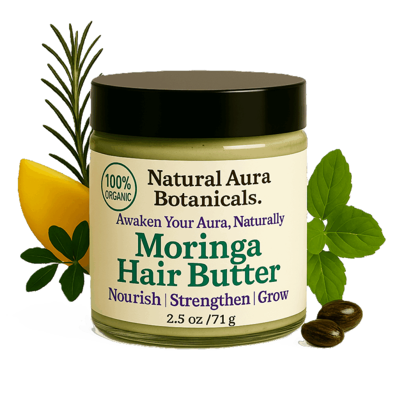 Moringa Hair Butter | Nourish, Strengthen, and Grow