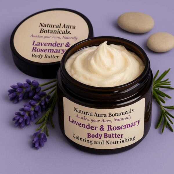 Lavender and Rosemary Body Butter | Calming and Nourishing