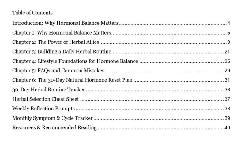 The Natural Hormone Reset eBook | A 30-Day Plan - Image 2