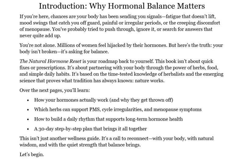 The Natural Hormone Reset eBook | A 30-Day Plan - Image 3