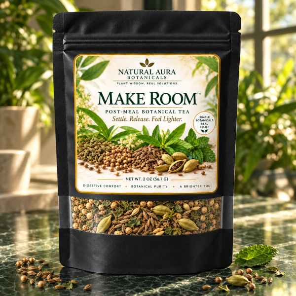 post-meal botanical tea
